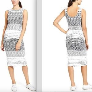 Athleta white space dye tank dress scoop back XL